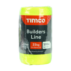 BUILDERS LINE 100M YELLOW