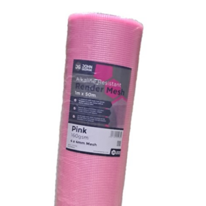 RENDER MESH (ALKALINE RESISTANT) 160gsm 50x1m PINK